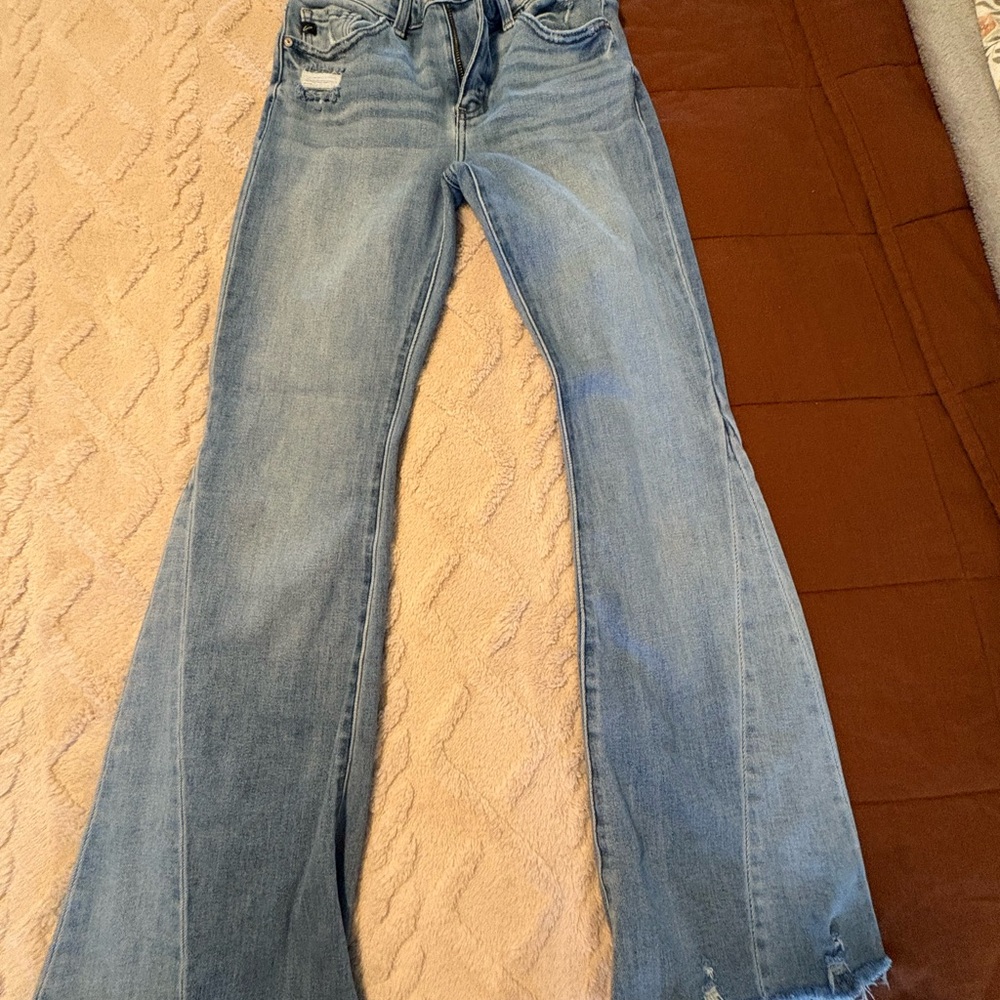 KanCan Light Blue Flare Jeans